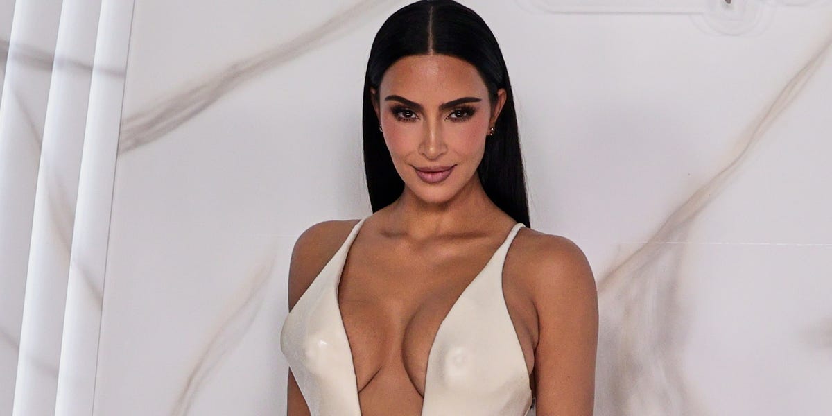 Kim Kardashian Is Literally Glowing in Her Latest Red Carpet Beauty Look