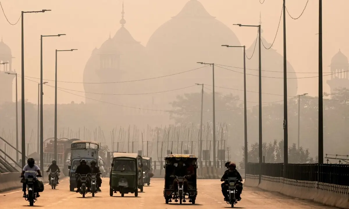 Lahore ranked as the most polluted city in the world, again