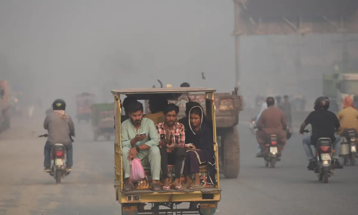 Lahore tops global pollution ranking as air quality turns ‘hazardous’