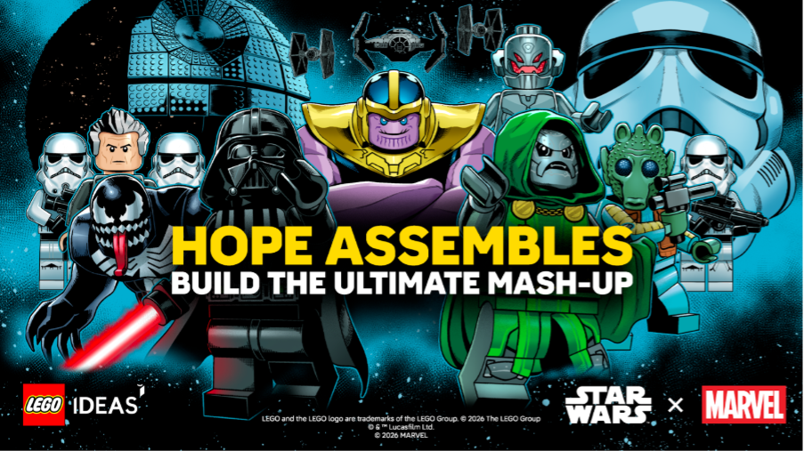 Lego Is Bringing Marvel and ‘Star Wars’ Together for First-Ever Fan-Designed Crossover Set
