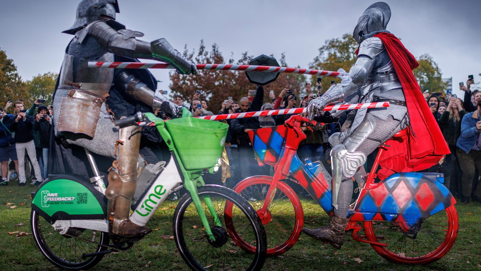 Lime bike jousts? Why youth culture is embracing the medieval era