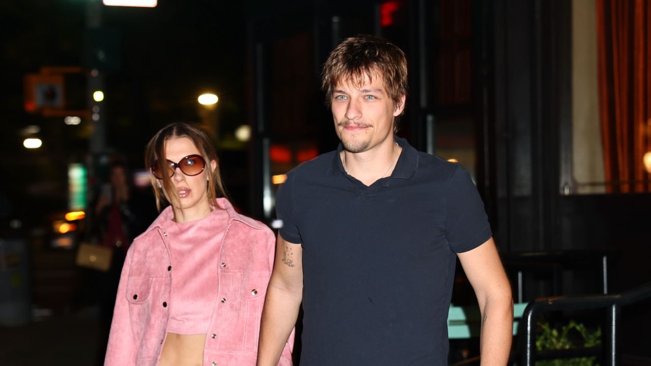 Millie Bobby Brown and Jake Bongiovi Go Monochromatic for Parents’ Night Out