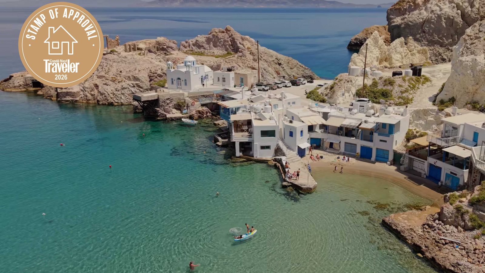 My Favorite Airbnb: A Dreamy Boathouse on Milos, Steps Away From the Aegean Sea