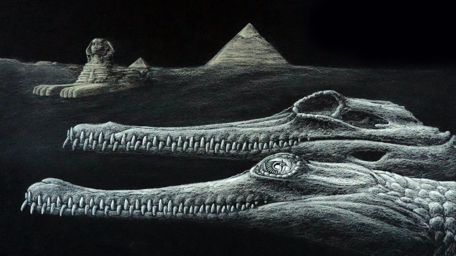 New crocodile species discovered in rocks used to build the Great Sphinx