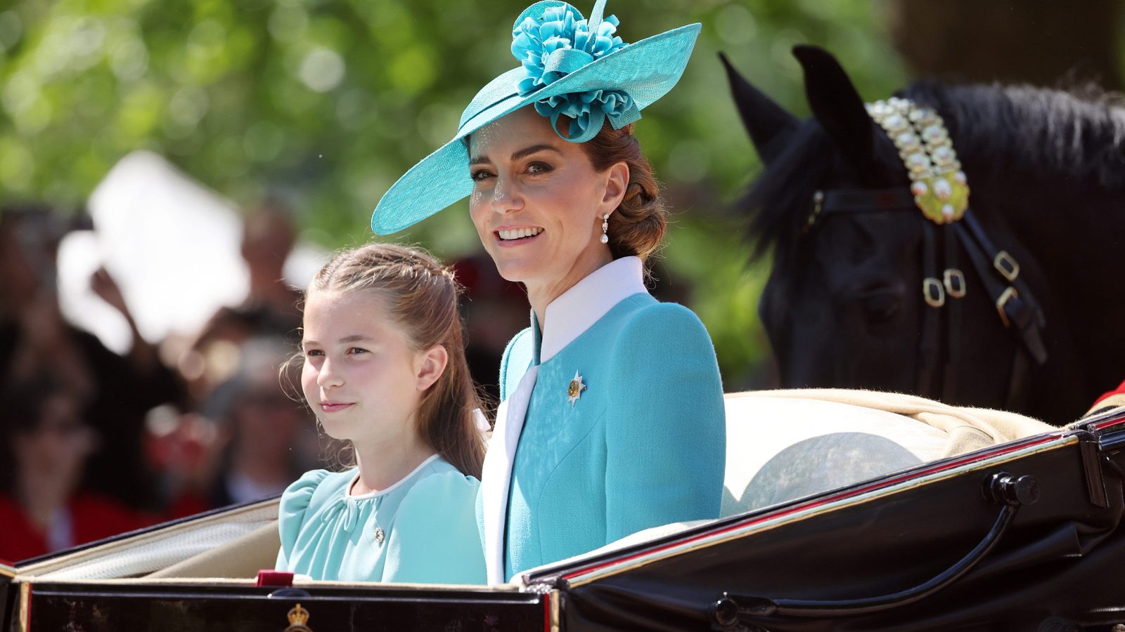 Princess Kate and Charlotte Took a Ride in the London Underground This Weekend