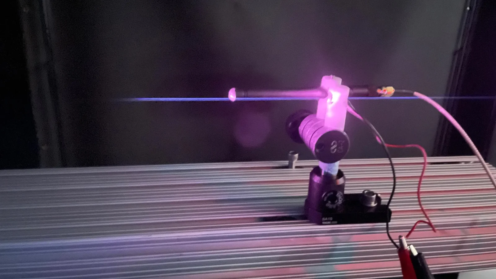 Scientists create a lightsaber-like laser antenna that transmits radio waves
