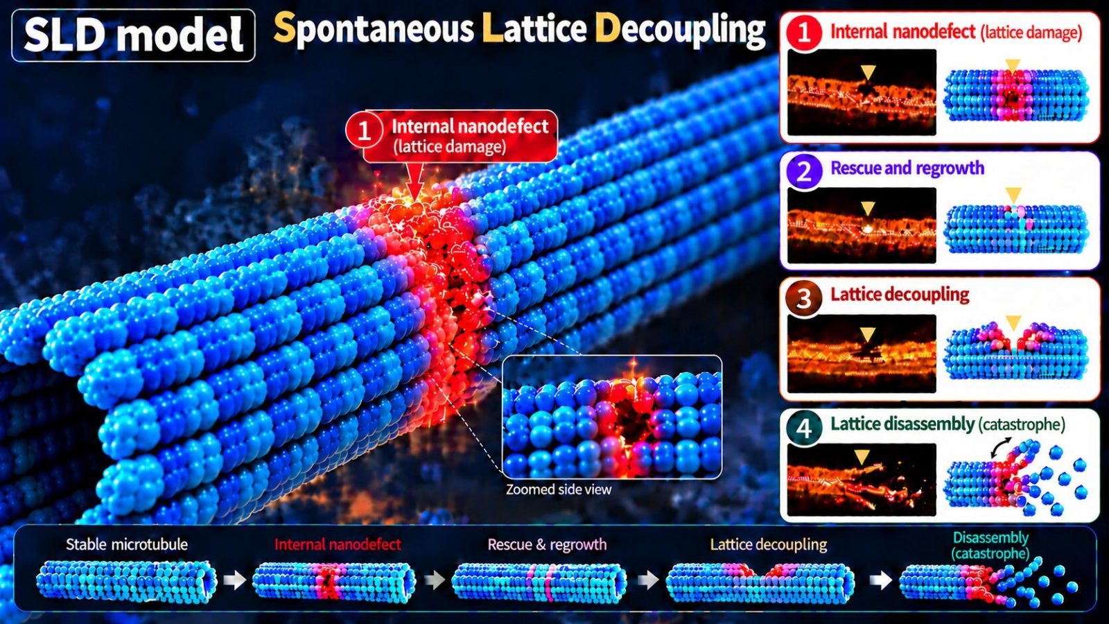 Scientists discover hidden weaknesses in microtubules stabilized by a cancer drug