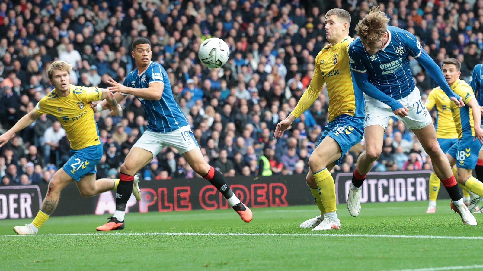 Scottish Premiership: Naderi puts Rangers top and Hearts rout St Mirren