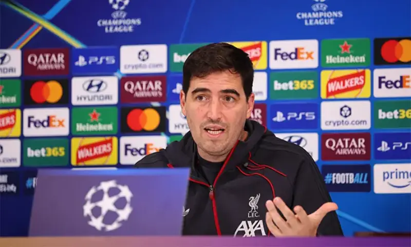 ‘Special’ to face friend Perez in CL, says Liverpool’s Iraola