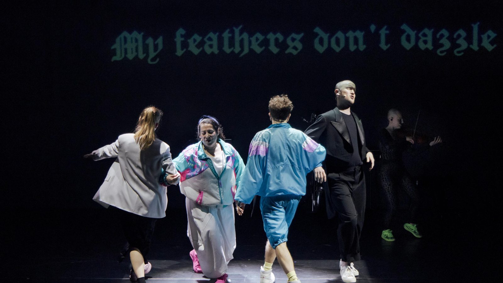 The Alonetimes review – frenetic, funny and exhilarating music theatre