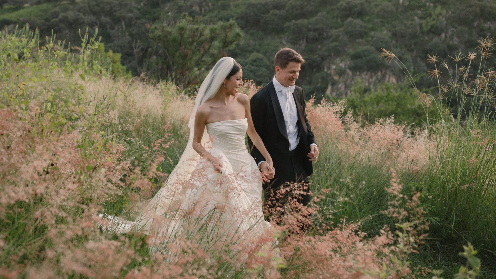 The Couple Wed in an 18th-Century Hacienda Set Among Agave Fields and Golden Hills in Jalisco