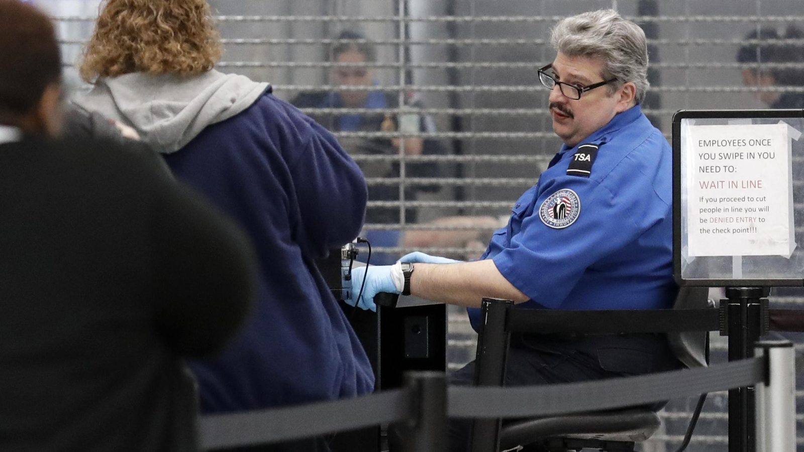 TSA to prohibit airport security officers from sitting down while checking travelers’ IDs