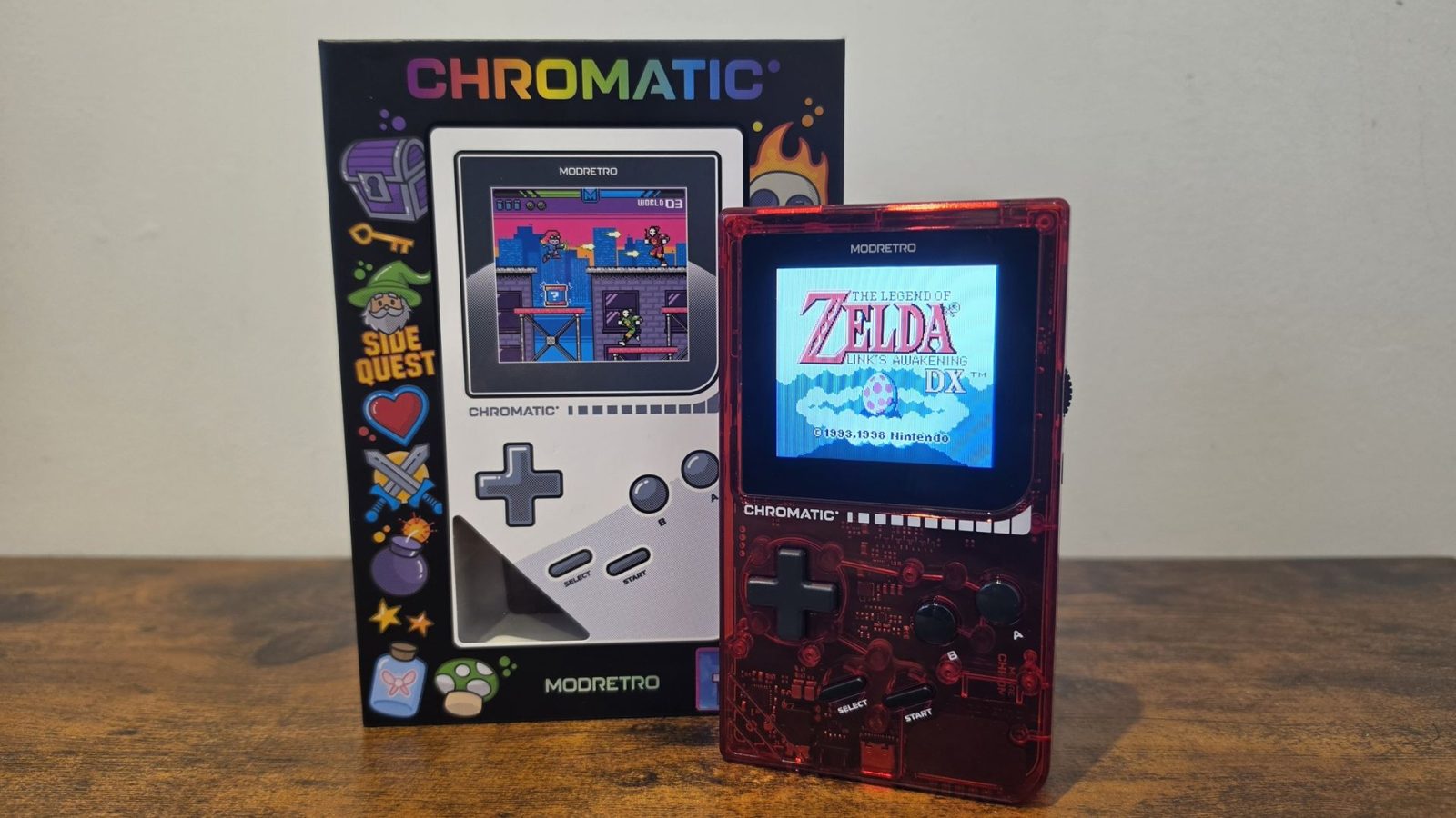 Two weeks with the new ModRetro Chromatic Transparent: I'm loving this slick modern way to play classic Game Boy games
