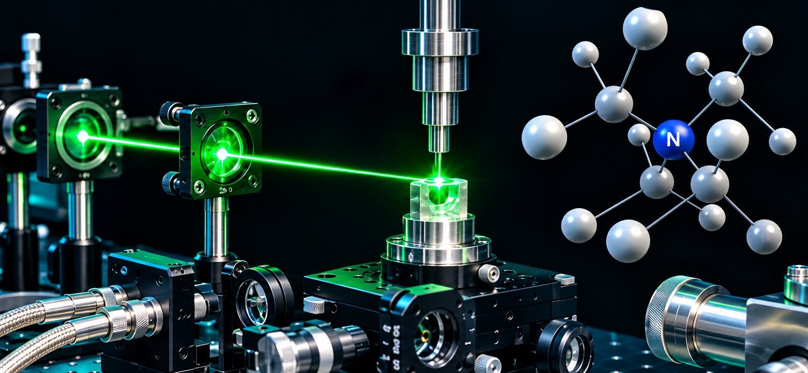 Ultraviolet laser pulses engineer diamond defects selectively, leaving quantum qubits intact
