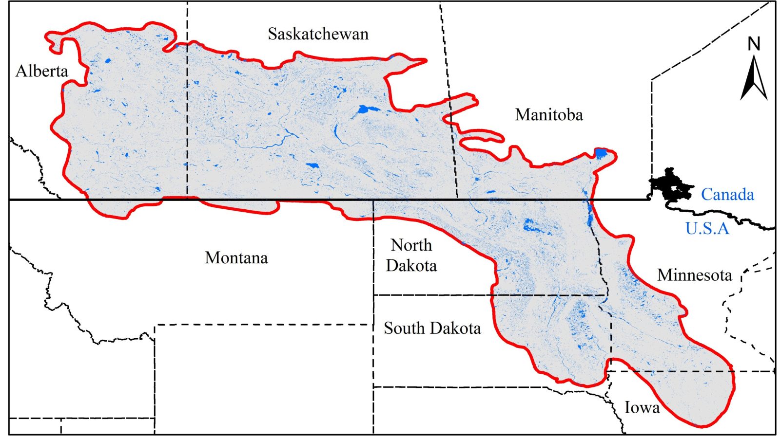 Why Great Plains rivers depend on wetlands as well as climate