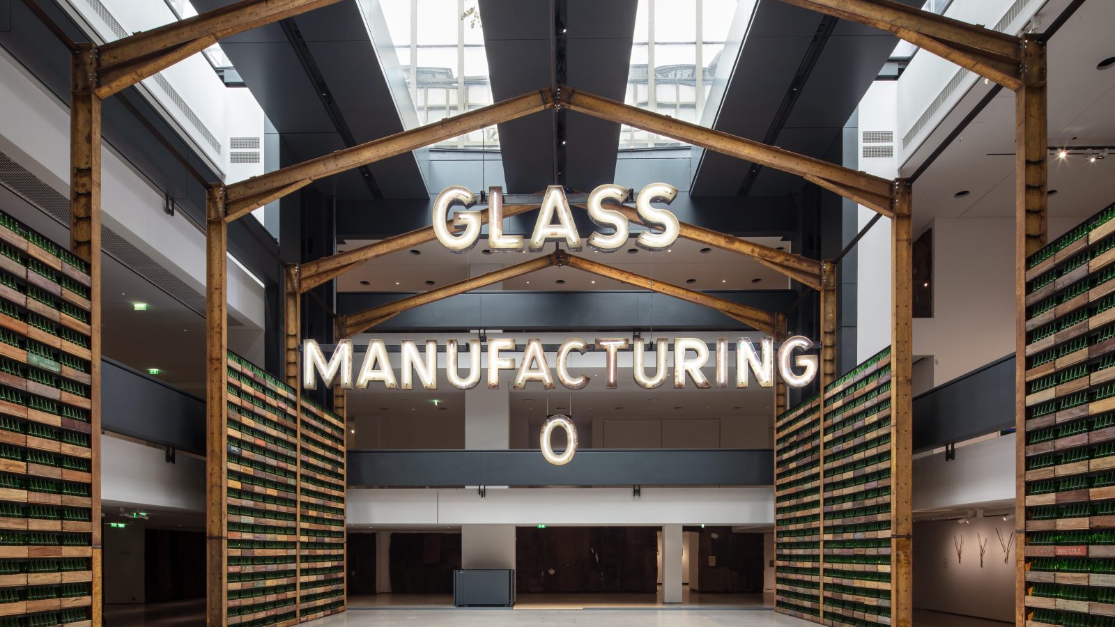 Why has a crumbling bottle plant been rebuilt in Paris? The stunning show suggesting the future is Ghana-shaped